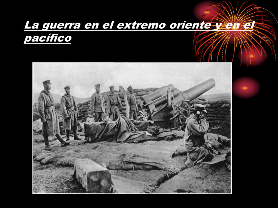 La guerra en el extremo oriente y en el pacífico