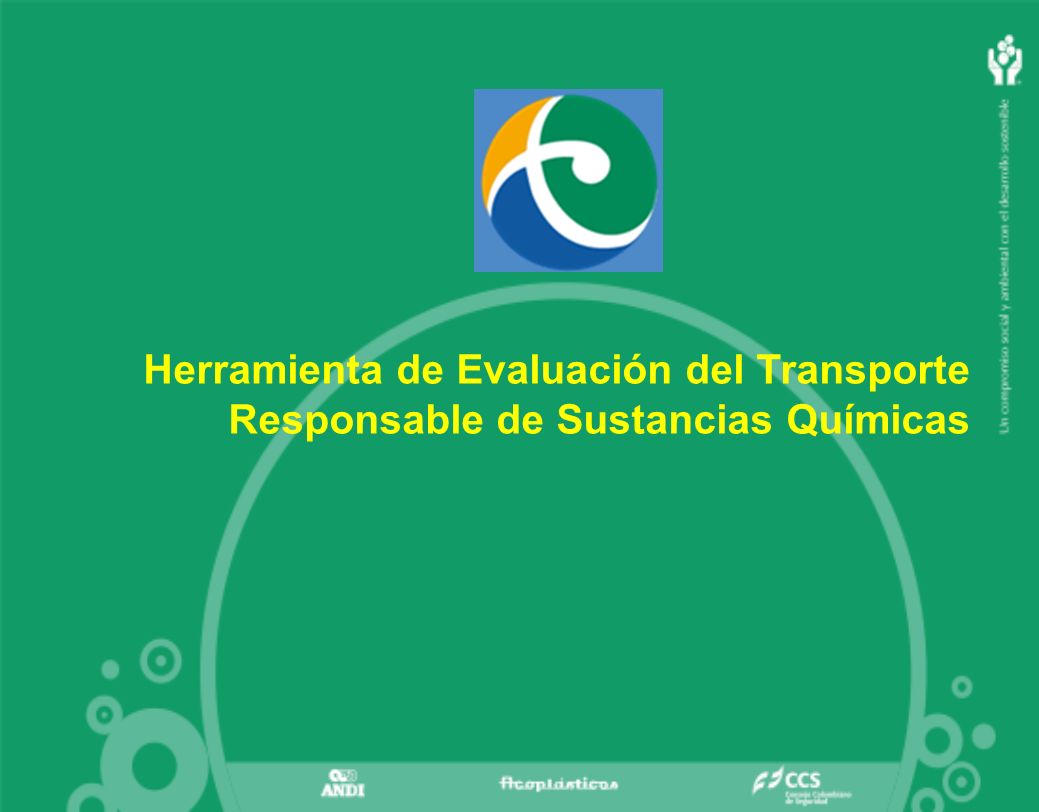 Herramienta de Evaluación del Transporte Responsable de Sustancias Químicas