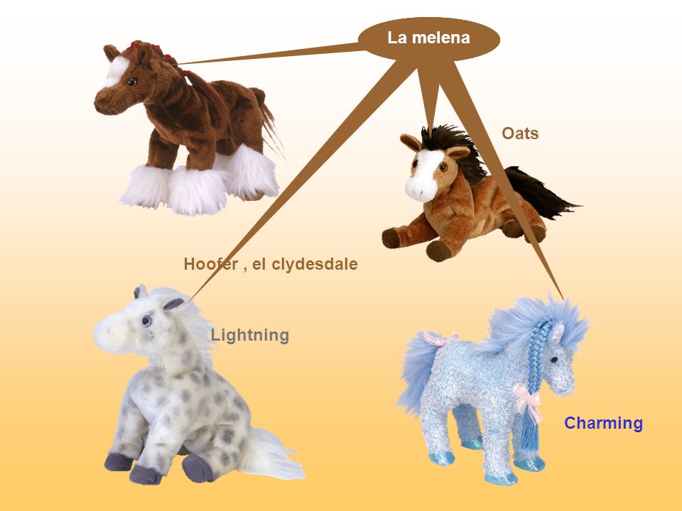 La melena La melena La melena Oats Hoofer , el clydesdale Lightning Charming