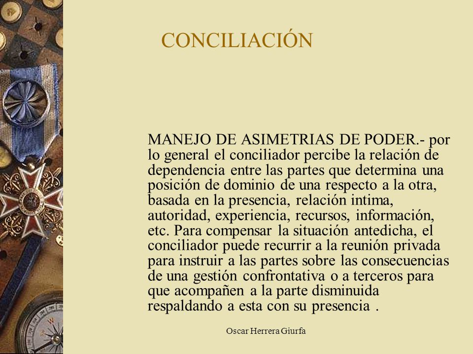 CONCILIACIÓN