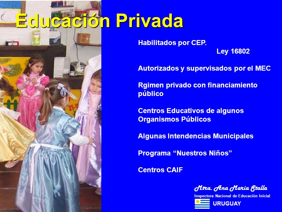 Educación Privada Habilitados por CEP. Ley 16802
