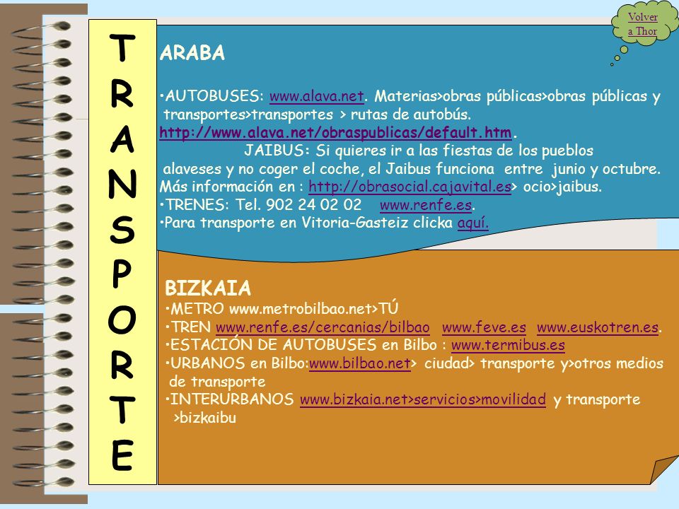 T R A N S P O E ARABA BIZKAIA