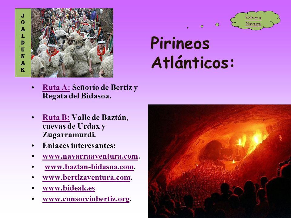 Pirineos Atlánticos: Ruta A: Señorío de Bertiz y Regata del Bidasoa.