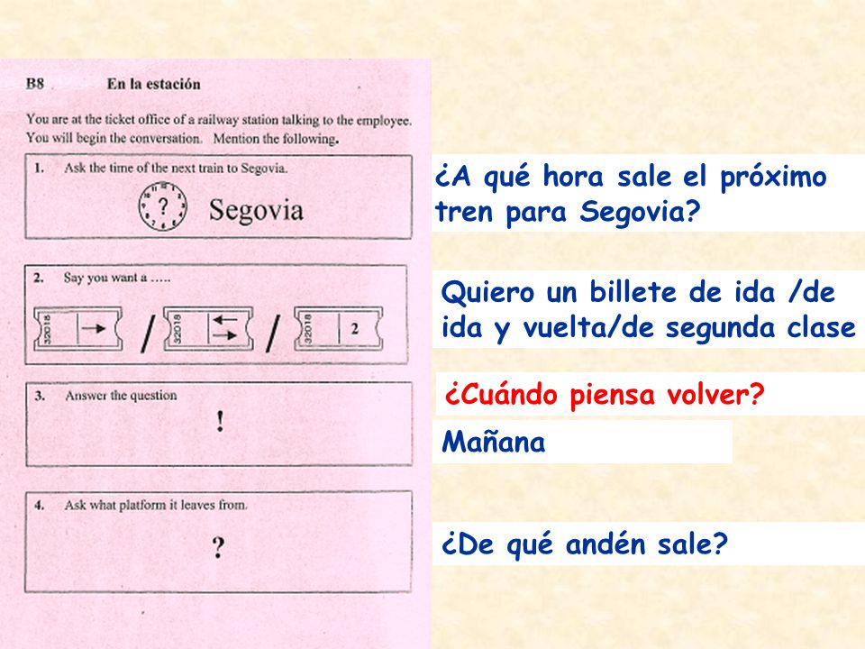 ¿A qué hora sale el próximo tren para Segovia