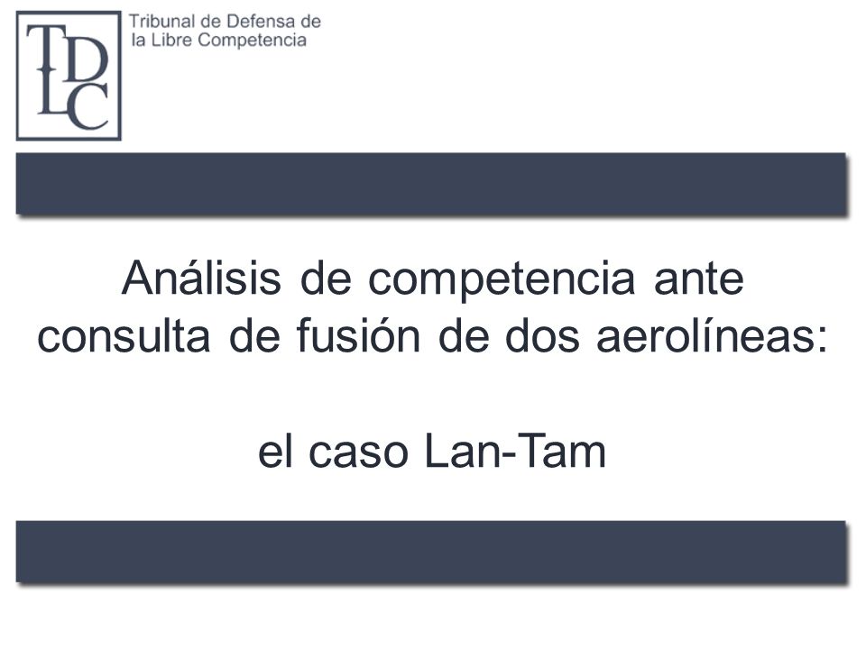 Análisis de competencia ante consulta de fusión de dos aerolíneas: