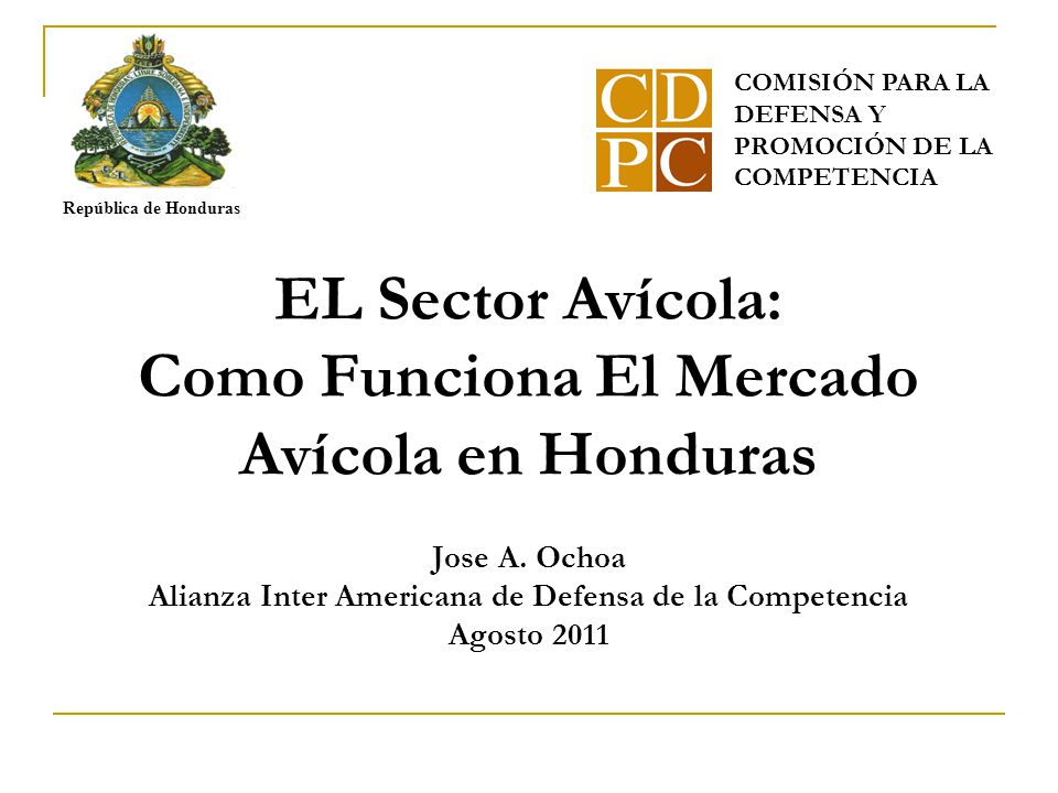 EL Sector Avícola: Como Funciona El Mercado Avícola en Honduras