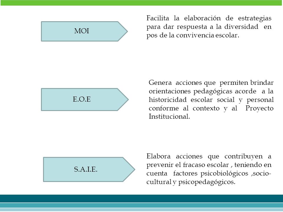 Facilita la elaboración de estrategias para dar respuesta a la diversidad en pos de la convivencia escolar.