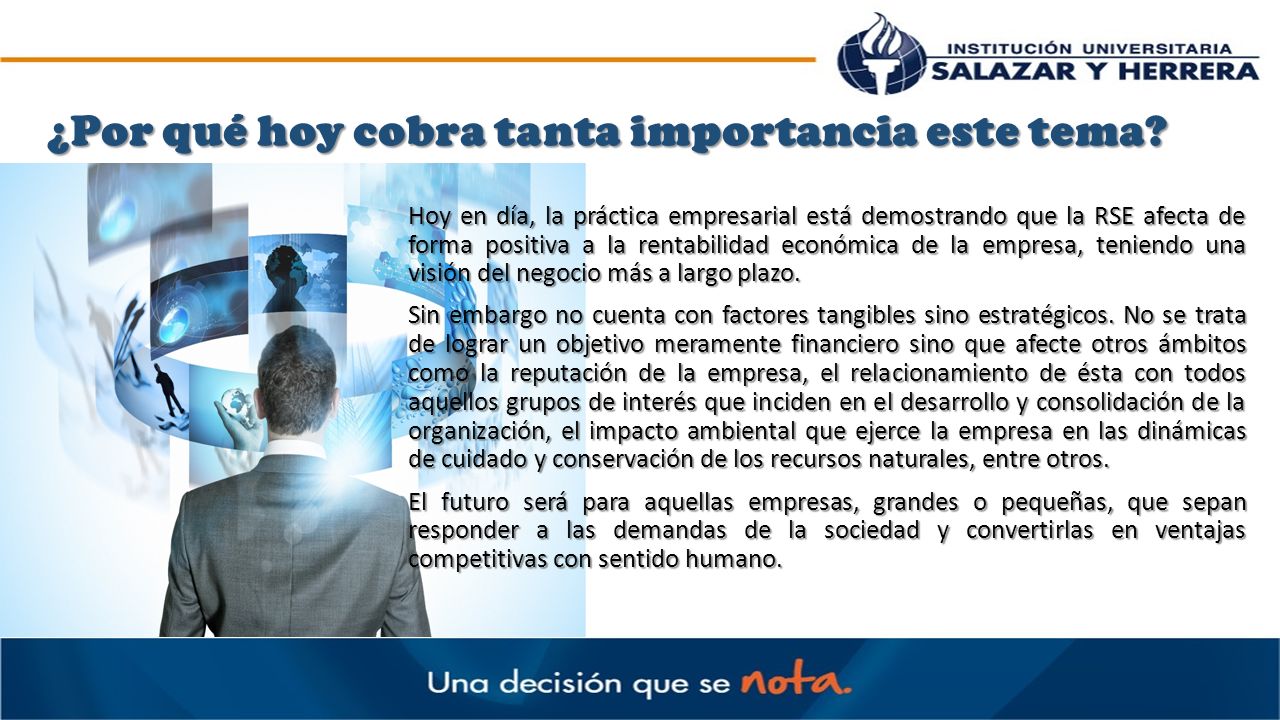 ¿Por qué hoy cobra tanta importancia este tema