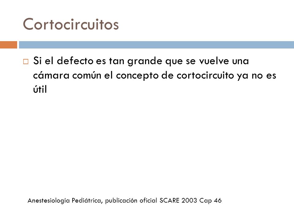 Cortocircuitos Si el defecto es tan grande que se vuelve una cámara común el concepto de cortocircuito ya no es útil.