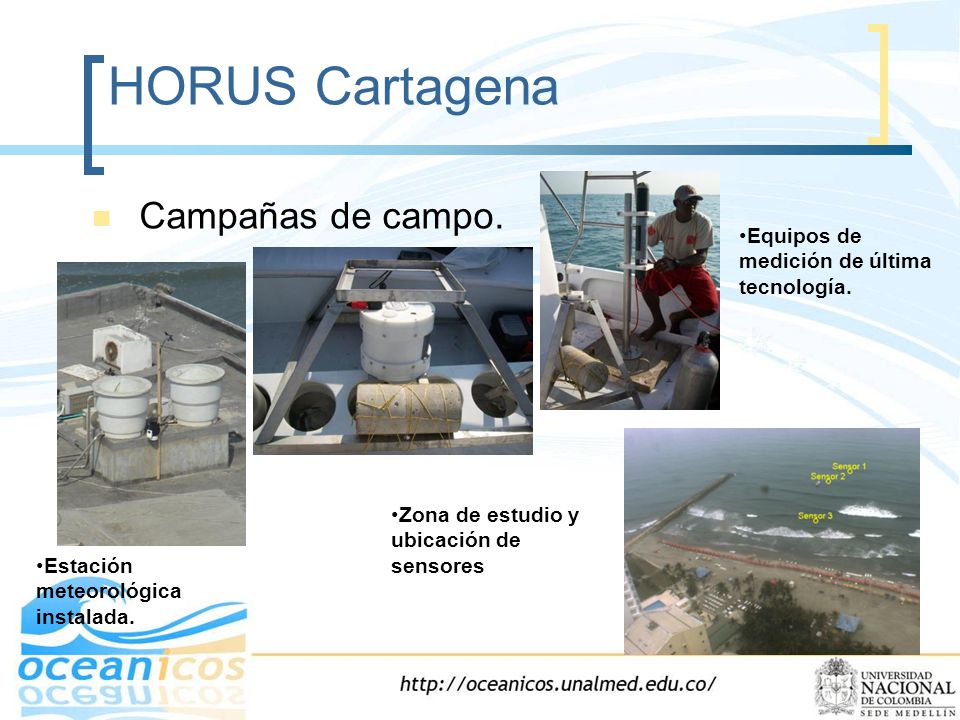 HORUS Cartagena Campañas de campo.