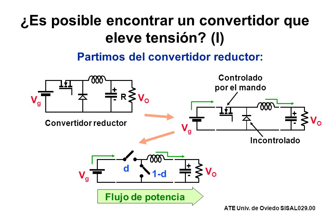 ¿Es posible encontrar un convertidor que eleve tensión (I)