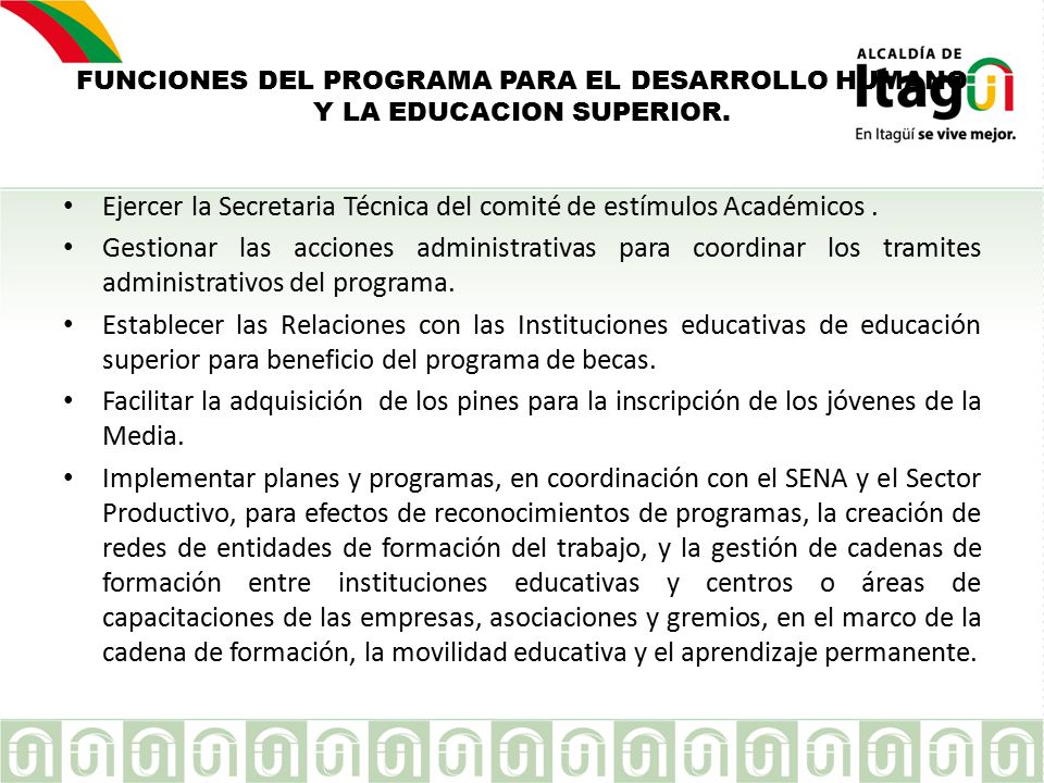 Ejercer la Secretaria Técnica del comité de estímulos Académicos .