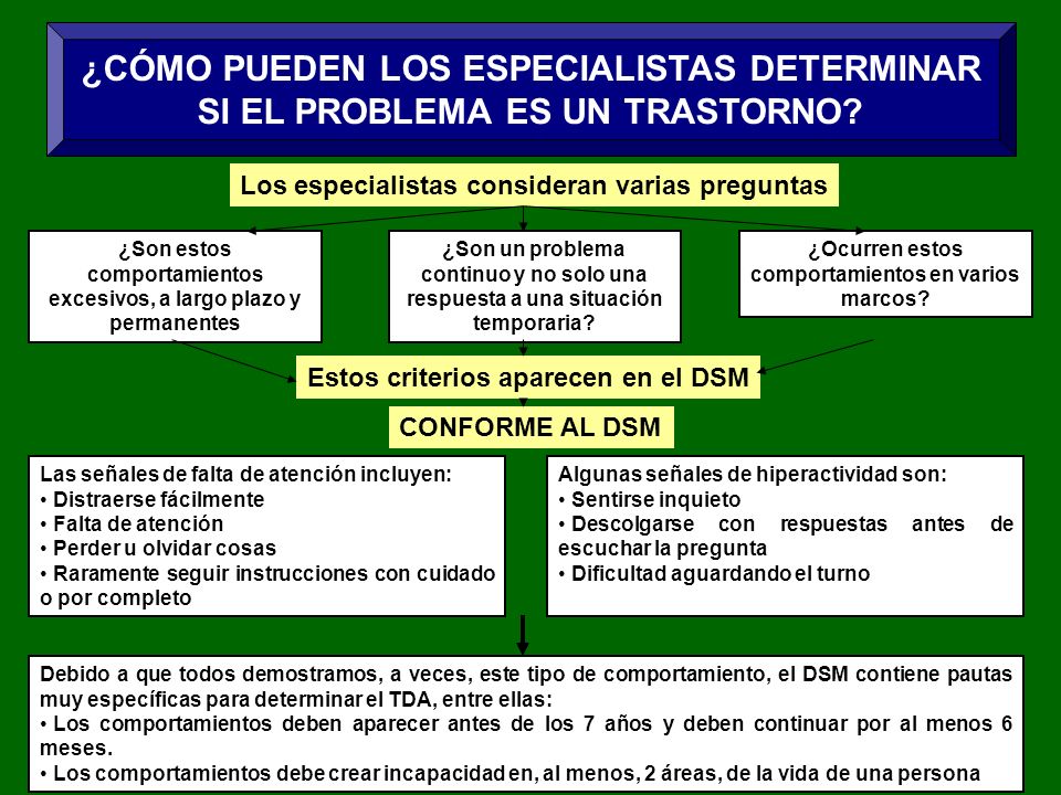¿CÓMO PUEDEN LOS ESPECIALISTAS DETERMINAR