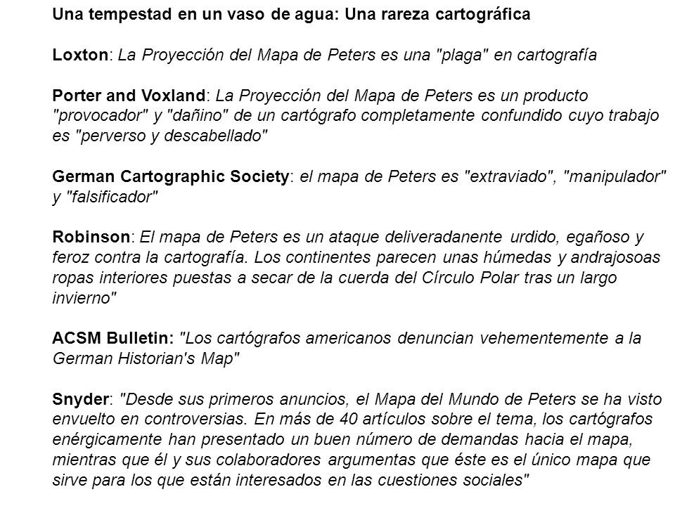 Una tempestad en un vaso de agua: Una rareza cartográfica