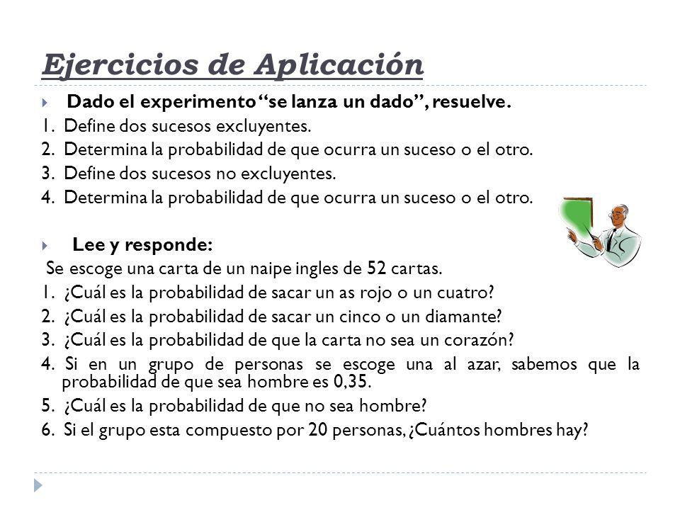 Ejercicios de Aplicación