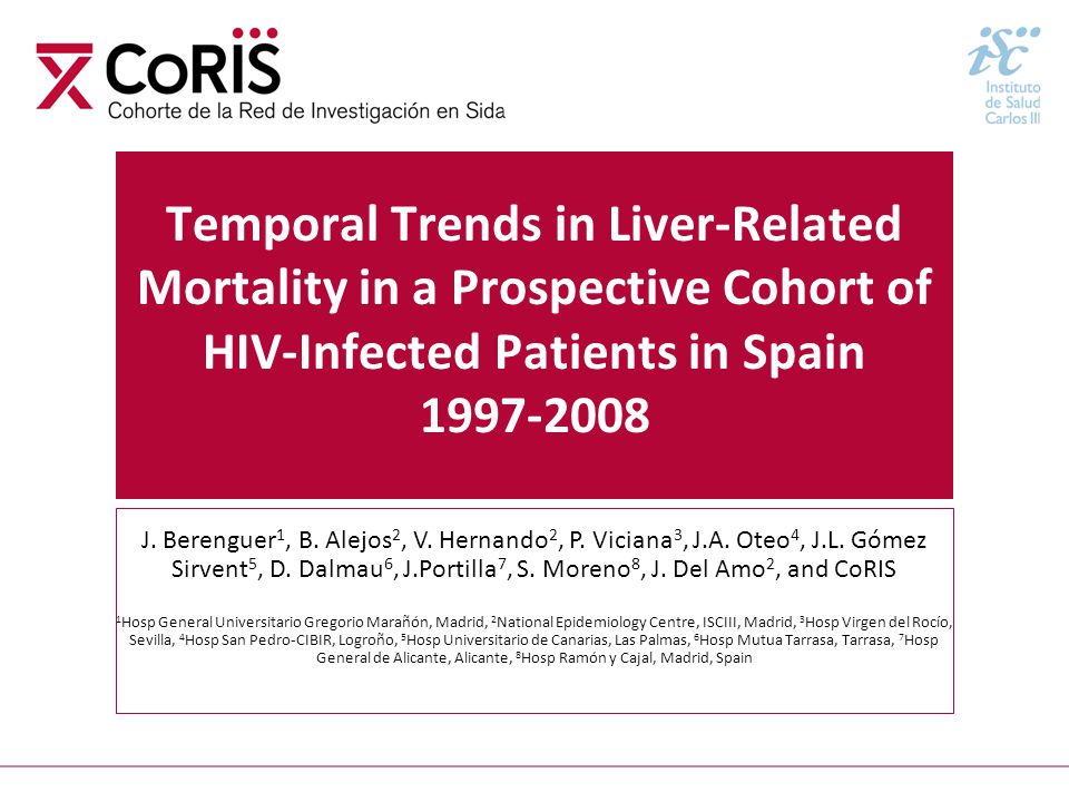 Temporal Trends in Liver-Related Mortality in a Prospective Cohort of HIV-Infected Patients in Spain