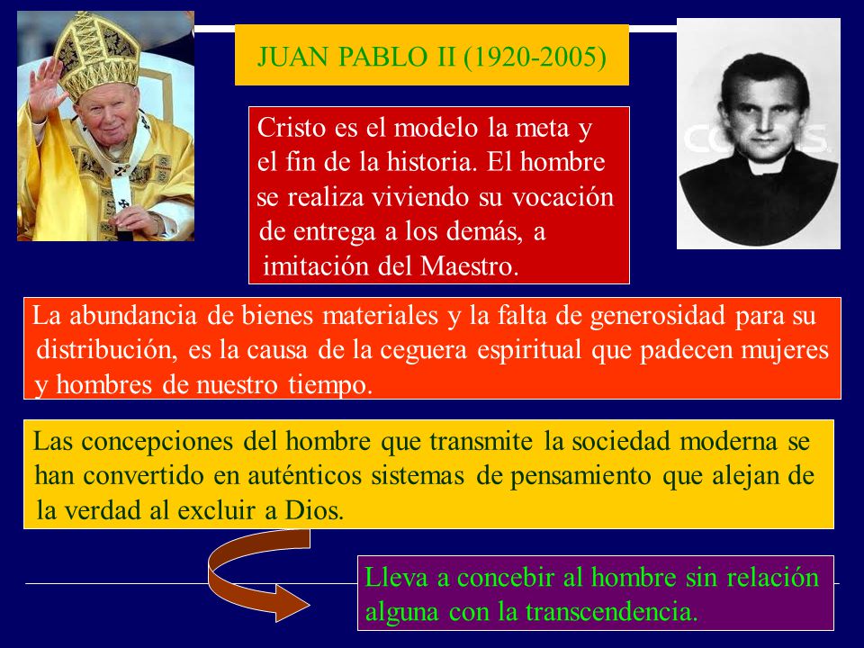 Cristo es el modelo la meta y el fin de la historia. El hombre