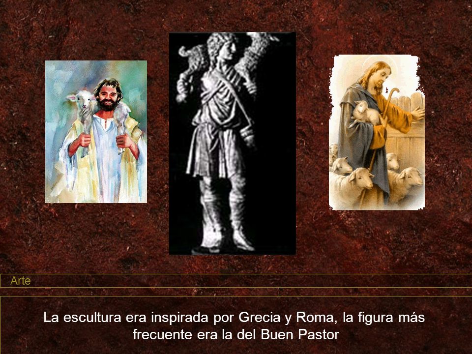 La escultura era inspirada por Grecia y Roma, la figura más