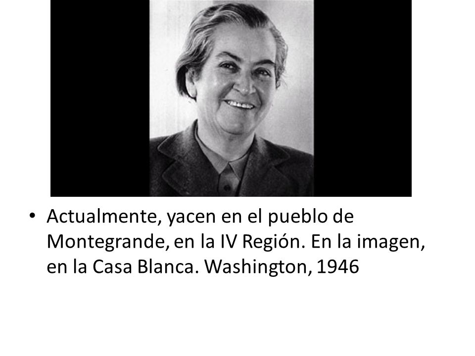 Actualmente, yacen en el pueblo de Montegrande, en la IV Región