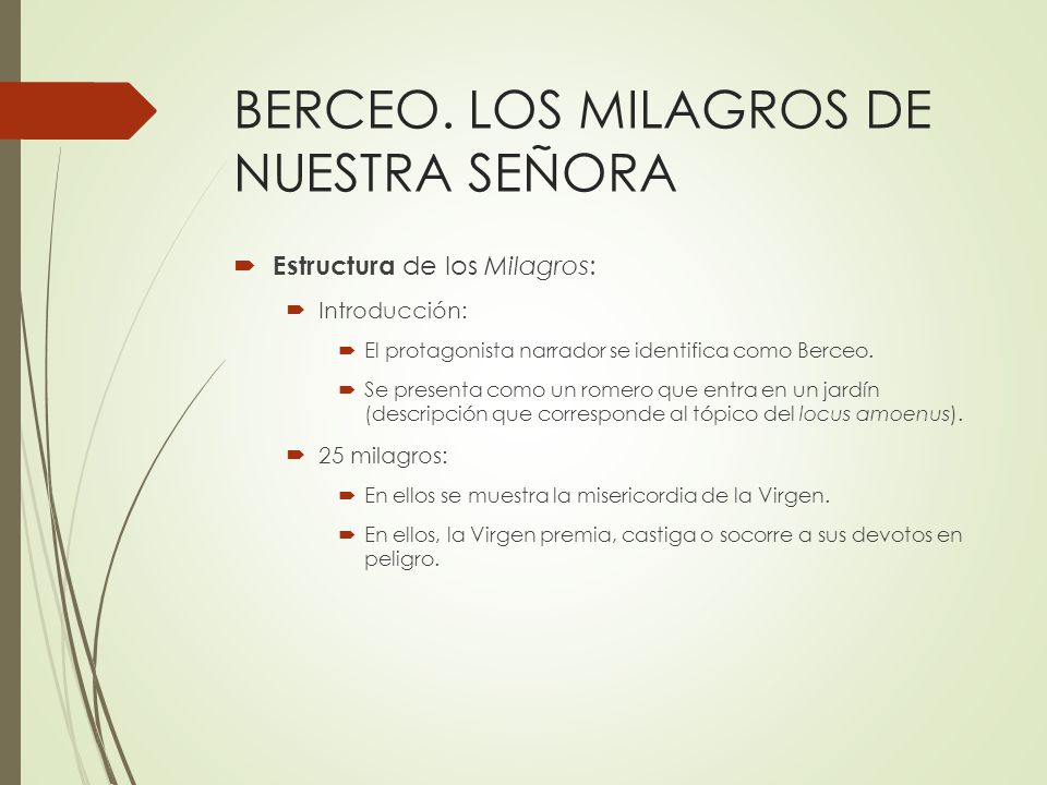 BERCEO. LOS MILAGROS DE NUESTRA SEÑORA
