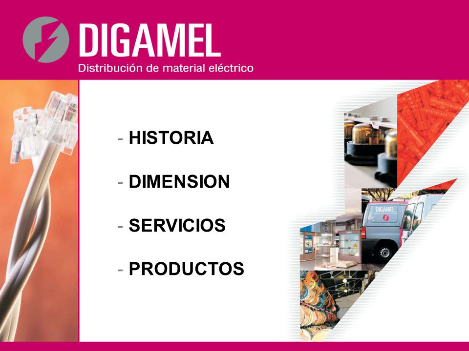 HISTORIA DIMENSION SERVICIOS PRODUCTOS