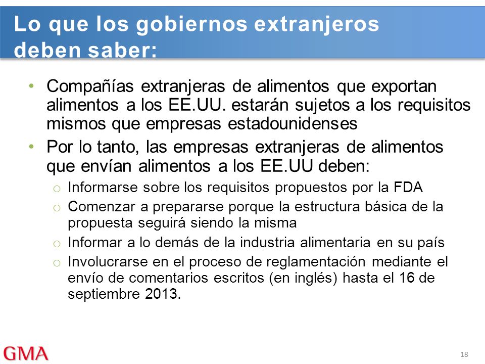 Lo que los gobiernos extranjeros deben saber:
