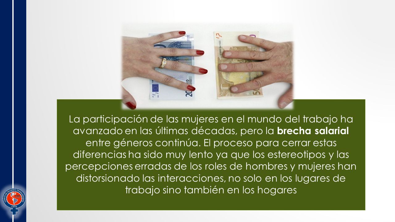 La participación de las mujeres en el mundo del trabajo ha avanzado en las últimas décadas, pero la brecha salarial entre géneros continúa.