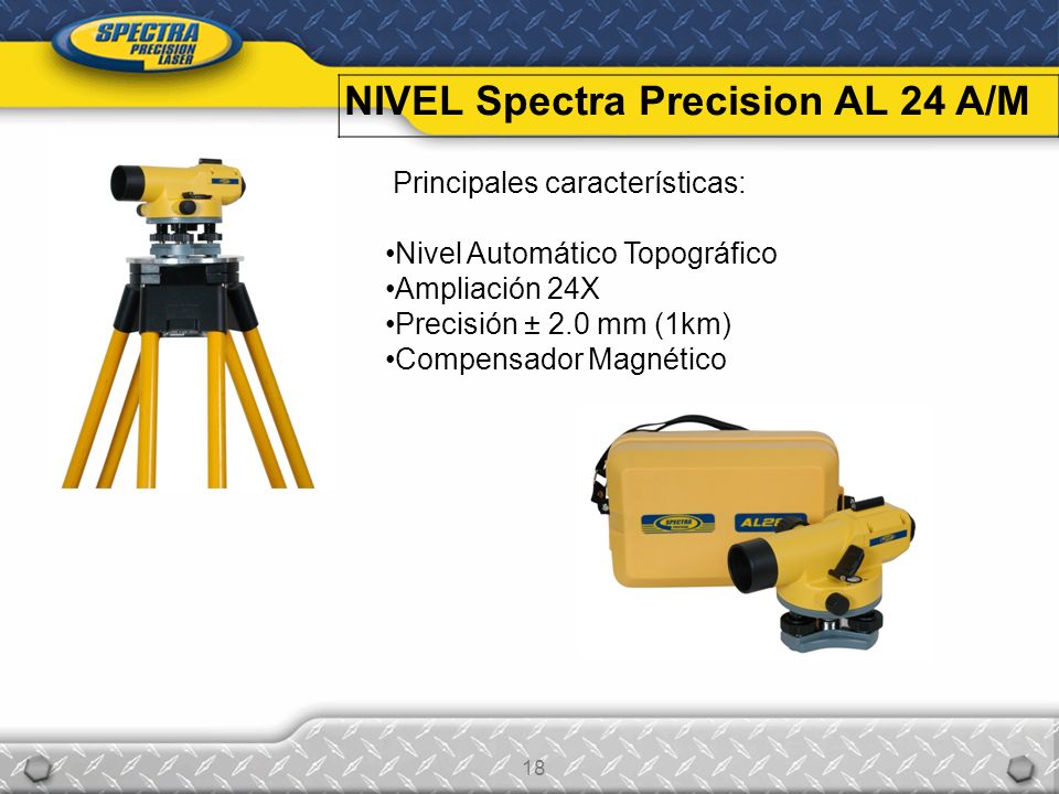 NIVEL Spectra Precision AL 24 A/M