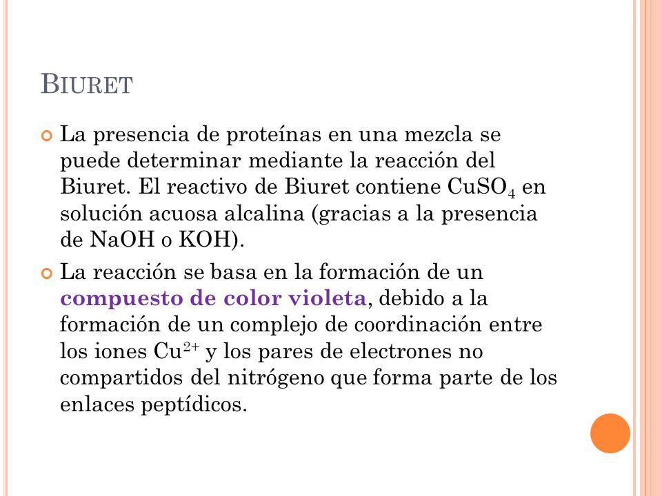 Biuret