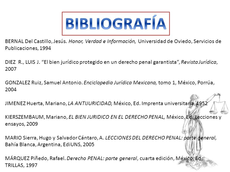 BIBLIOGRAFÍA BERNAL Del Castillo, Jesús. Honor, Verdad e Información, Universidad de Oviedo, Servicios de Publicaciones,