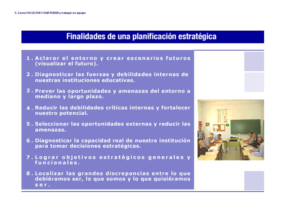 5. Como FACULTAR Y DAR PODER y trabajar en equipo