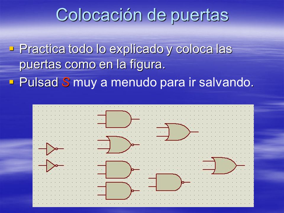 Colocación de puertas Practica todo lo explicado y coloca las puertas como en la figura.