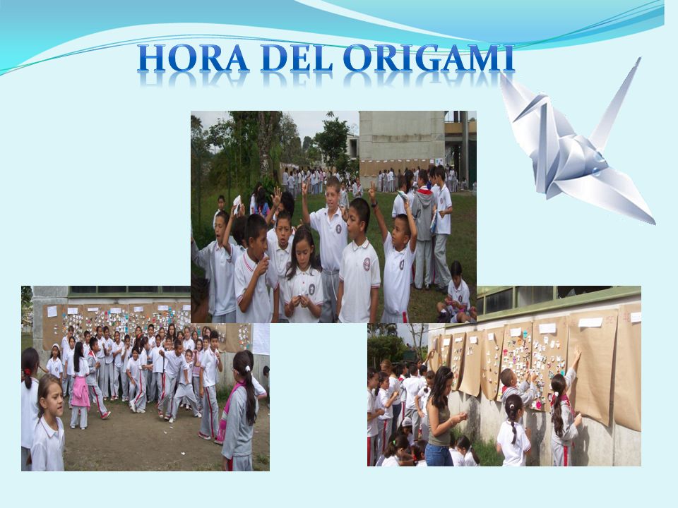 Hora del origami