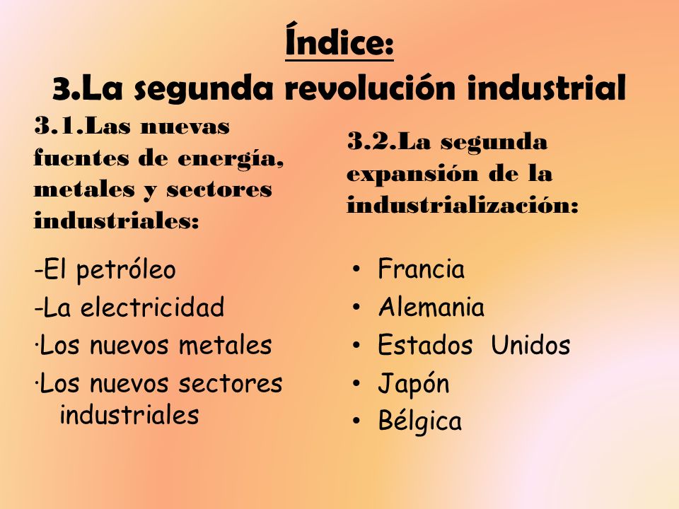  segunda revolución industrial. - ppt video online descargar