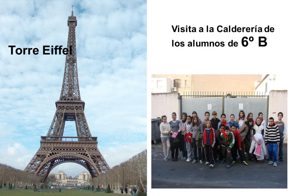Visita a la Calderería de los alumnos de 6º B