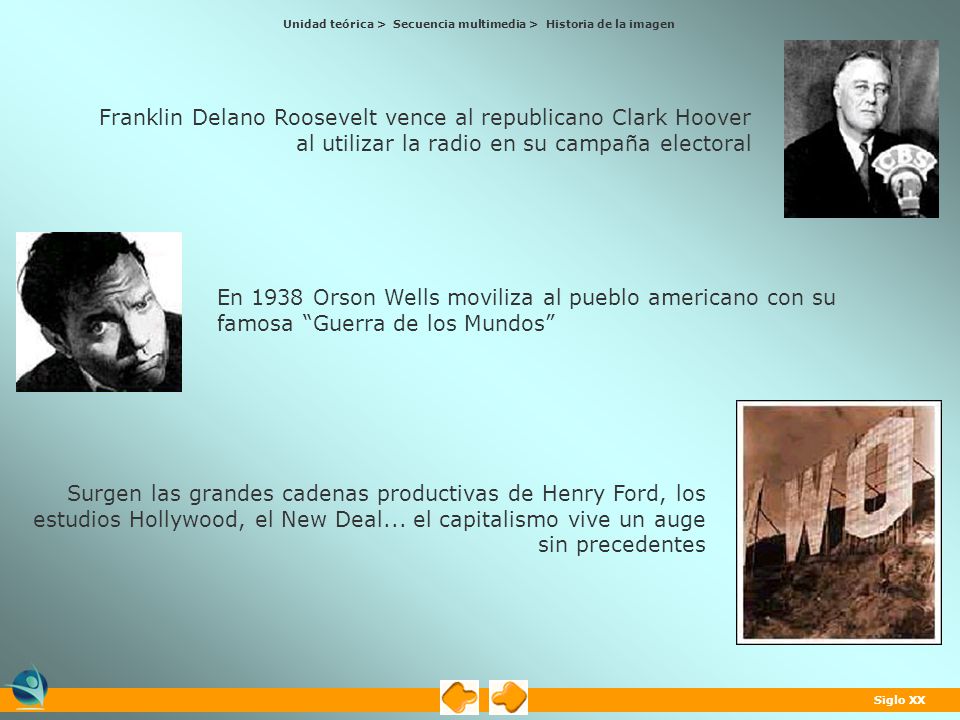 Unidad teórica > Secuencia multimedia > Historia de la imagen