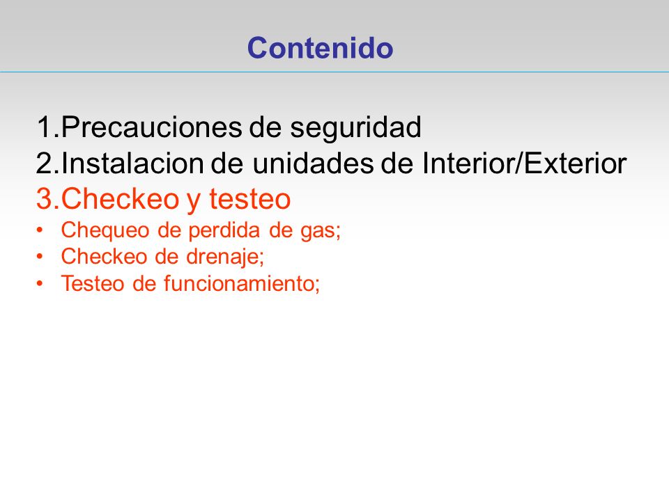 Precauciones de seguridad Instalacion de unidades de Interior/Exterior