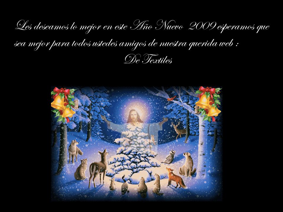 Les deseamos lo mejor en este Año Nuevo 2009 esperamos que sea mejor para todos ustedes amigos de nuestra querida web :
