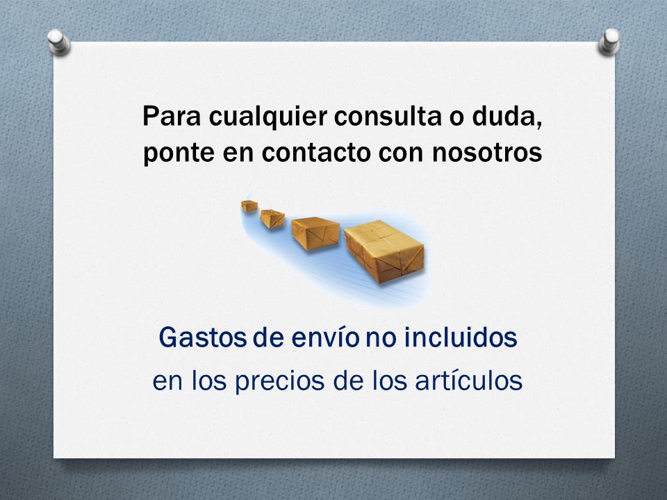 Para cualquier consulta o duda, ponte en contacto con nosotros