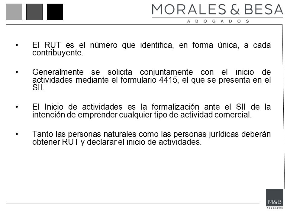 El RUT es el número que identifica, en forma única, a cada contribuyente.