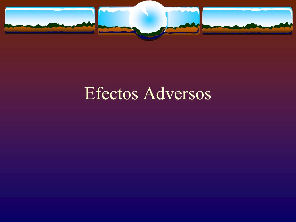 Efectos Adversos