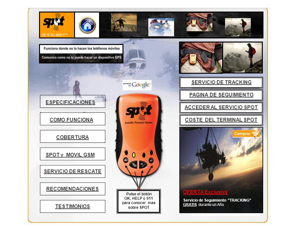 ACCEDER AL SERVICIO SPOT