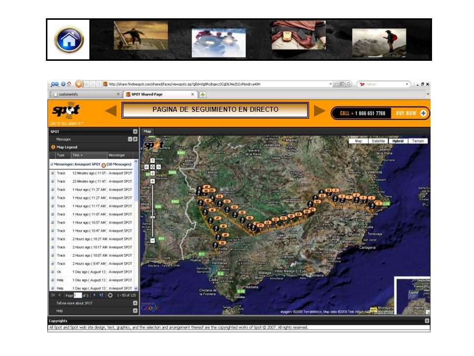 PAGINA DE SEGUIMIENTO EN DIRECTO PAGINA DE SEGUIMIENTO EN DIRECTO