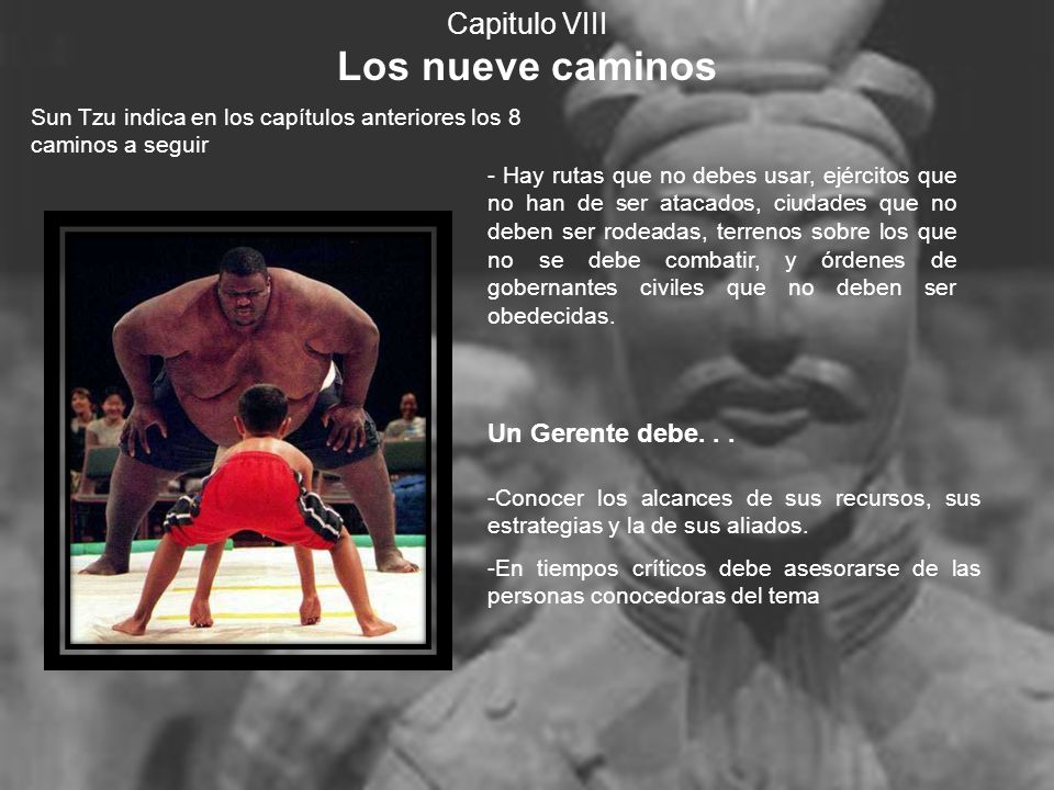 Los nueve caminos Capitulo VIII Un Gerente debe. . .