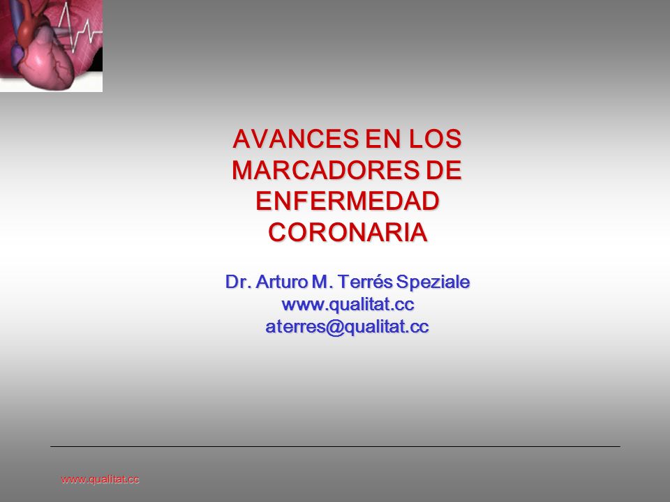 AVANCES EN LOS MARCADORES DE ENFERMEDAD CORONARIA - ppt video online  descargar