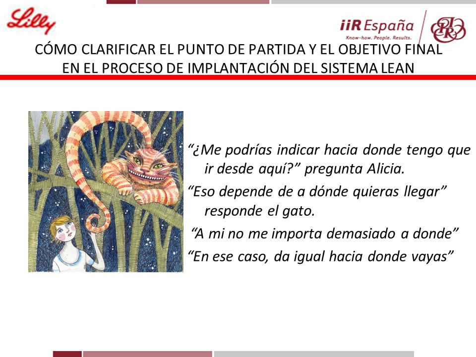 Cómo clarificar el punto de partida y el objetivo final en el proceso de implantación del sistema Lean