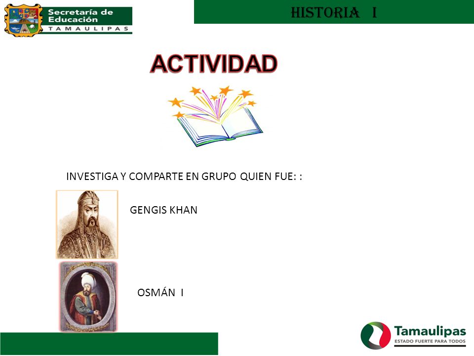 ACTIVIDAD Historia i INVESTIGA Y COMPARTE EN GRUPO QUIEN FUE: :