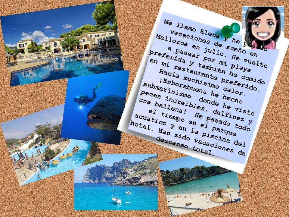 Me llamo Elena y he pasado vacaciones de sueño en Mallorca en julio