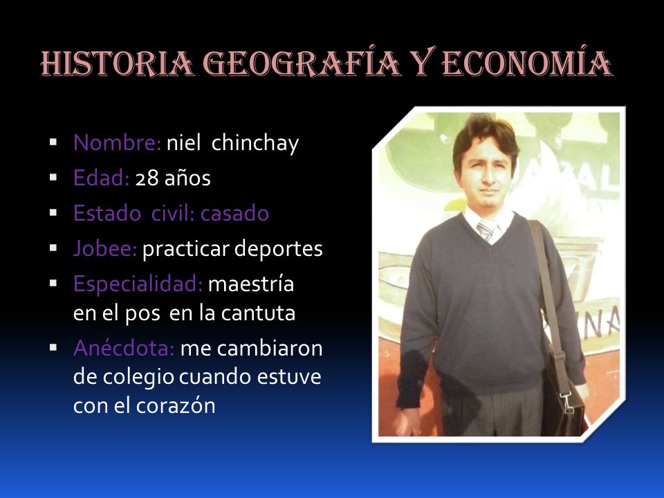 Historia geografía y economía