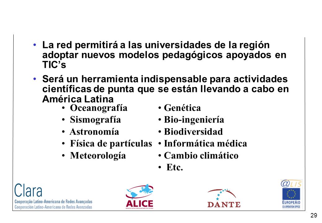 La red permitirá a las universidades de la región adoptar nuevos modelos pedagógicos apoyados en TIC’s